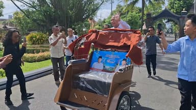 Pemkab Tulungagung Siapkan Stasiun Isi Ulang untuk Becak Listrik Bantuan Presiden