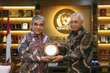Audiensi dengan PWI, Ahmad Muzani: Hati Saya Tetap Wartawan