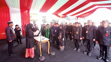 58 Pejabat di Lingkungan Pemkab Banyuwangi Dirotasi