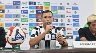 Widodo Tetap Evaluasi Deltras FC Usai  Kalahkan Persipal FC