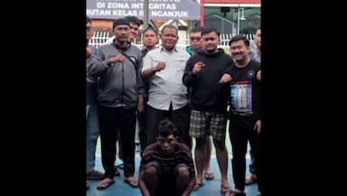 Napi Kabur Rutan Nganjuk Ditangkap Saat Bersembunyi Di Kandang Sapi