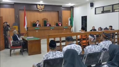 JPU Tuntut 5 Bulan Penjara bagi Pelaku Penganiayaan Guru SMP di Trenggalek