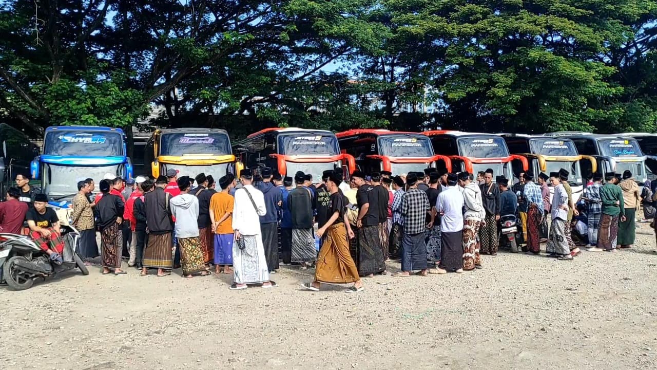 Jelang Ramadan, 17.409 Santri Lirboyo Mudik ke 95 Daerah