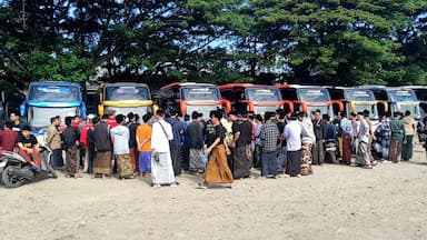 Jelang Ramadan, 17.409 Santri Lirboyo Mudik ke 95 Daerah