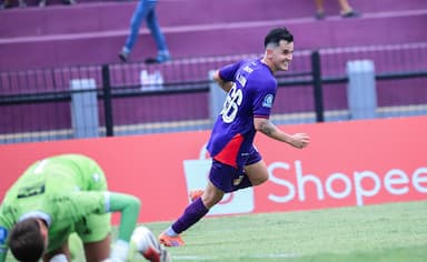 Komentar Adrian Luna Terkait Golnya ke Gawang Bali United