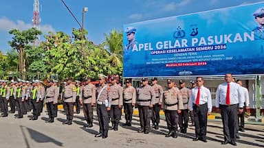 Ciptakan Kamseltibcarlantas, Ops Keselamatan Semeru 2026 Dimulai
