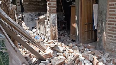 Gempa Magnitudo 6,2 Rusakkan Sejumlah Rumah di Ponorogo