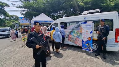 Bank Indonesia Kediri Buka Kas Keliling Untuk Penukaran Uang Baru