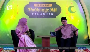 Blusukan Padhange Ati Ramadhan JTV di Sidoarjo: KH Imam Chambali Sebut Surga Tempat Tanpa Dendam di Hati Manusia
