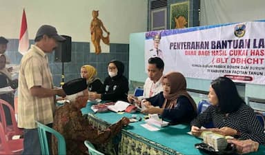 BLT DBHCHT Pacitan Ditargetkan Tepat Waktu dan Tepat Sasaran