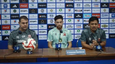 Hadapi Malut United, Madura United Kehilangan Junior Brandao dan Pedro Monteiro