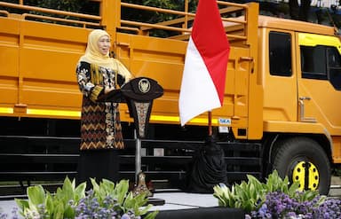 Gubernur Khofifah Optimis Wujudkan Jawa Timur Zero ODOL 2027