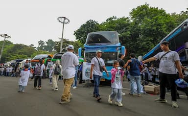 Cegah Kepadatan Jalan Raya, BRI Berangkatkan Ribuan Pemudik Melalui Program Mudik Gratis