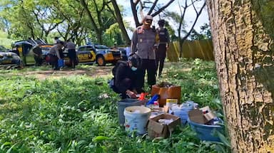 Polres Tulungagung Musnahkan Ratusan Petasan Hasil Operasi Selama Ramadan 2026