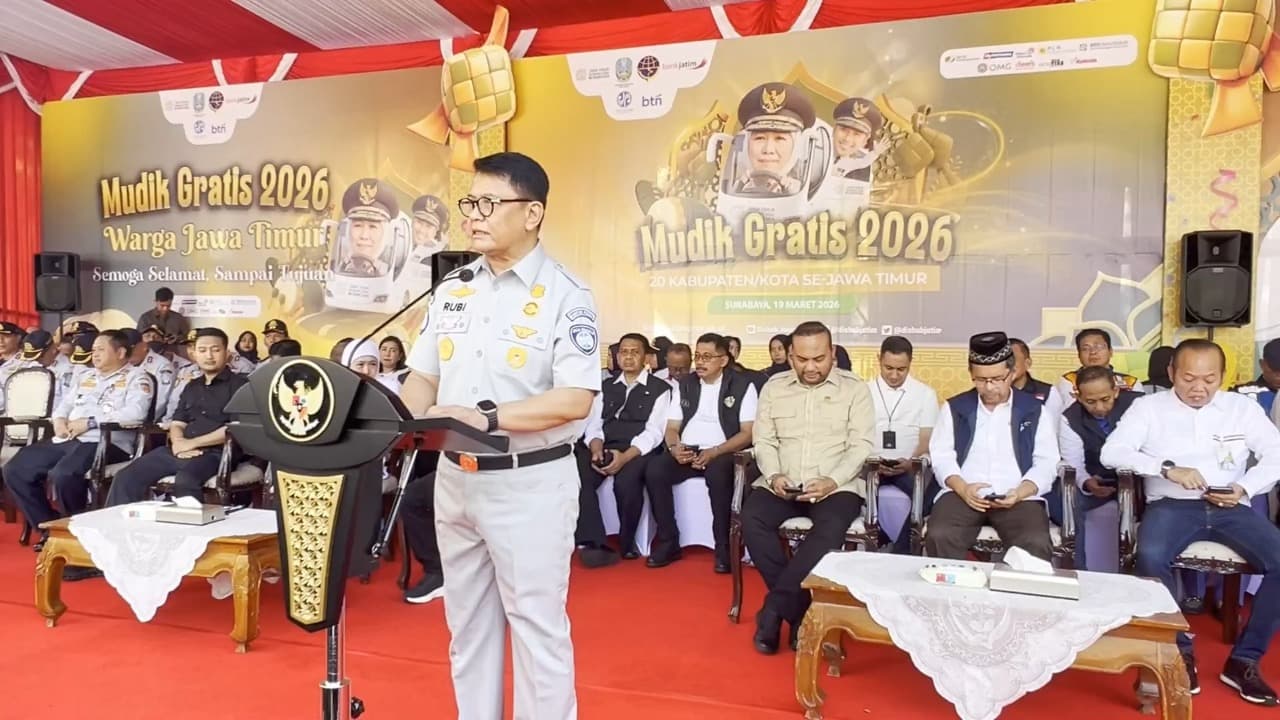 Jasa Raharja Sediakan 25 Bus di Program Mudik Gratis Pemprov Jatim 2026
