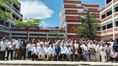 Halalbihalal Asrama Mahasiswa Nusantara Surabaya Perkuat Semangat Kebhinekaan