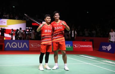 Pulih dari Cedera, Daniel Marthin Kembali Bertandem dengan Leo Rolly Carnando