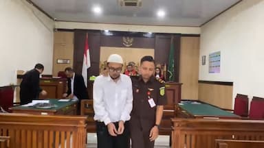 Pembunuh Driver Ojol Divonis Seumur Hidup oleh Majelis Hakim PN Gresik