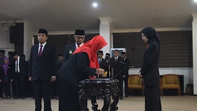 Pj Sekda Baru Dilantik, Mbak Wali Tekankan Integritas hingga Pelayanan Publik