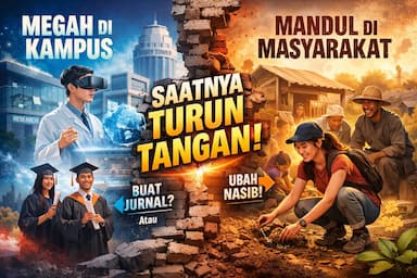 Kampus Butuh Pengmas, Masyarakat Butuh Solusi Nyata
