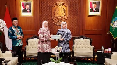 Bertemu Bupati Ipuk, Gubernur Jatim Dukung Ijen Raih Green Card UNESCO Global Geopark