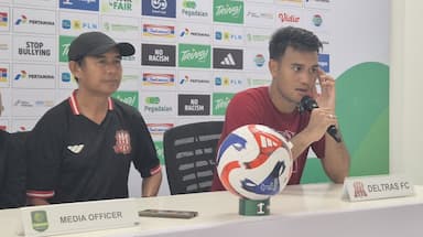 Nurul Huda Akui Deltras FC Sempat Kesulitan Bongkar Pertahanan Persiku Kudus
