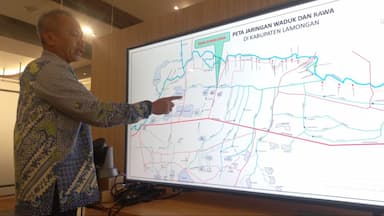 Dinas PUSDA Jatim Sebut Proyek Jabung Ring Dyke Lamongan Terkendala Klaim Ganti Rugi