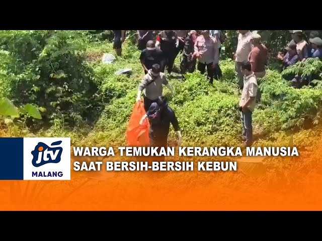 Warga Temukan Kerangka Manusia Saat Bersih-Bersih Kebun