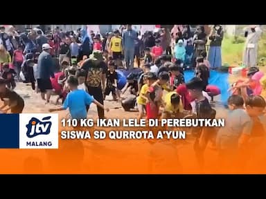 Sambut Kemerdekaan RI SD Qurrota Ayun Gelar Tangkap Ikan Lele