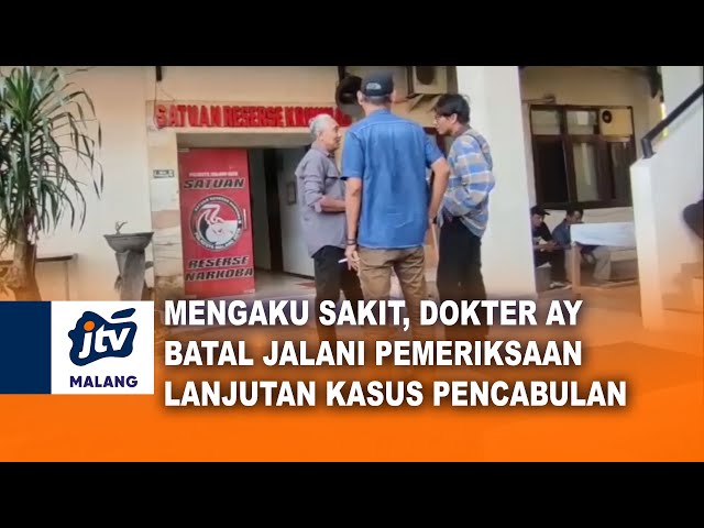 Dokter AY Kasus Pencabulan Batal Jalani Pemeriksaan