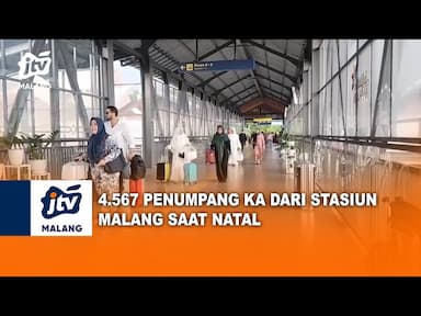 Empat Ribu Lebih Tercatat Menggunakan Kereta Api Saat Natal