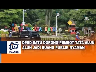Alun-alun Kota Batu Disorot Jadikan Ruang Publik yang Nyaman
