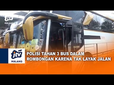 Kecelakaan Bus Maut Ternyata 3 Bus Tidak Layak Jalan