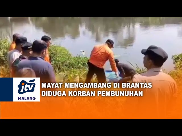 Mayat Mengambang di Sungai Brantas Diduga Korban Pembunuhan