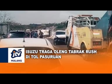Kecelakaan Tol Isuzu dan Rush Diduga Pengemudi Kurang Konsentrasi