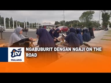 Ngabuburit Dengan Ngaji On The Road di Alun-Alun Lumajang