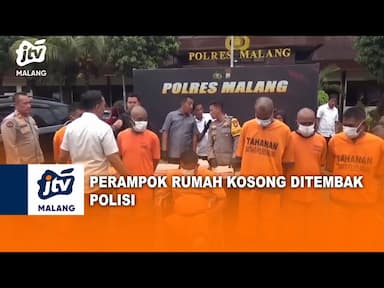 Perampokan di Rumah Kosong Dibekuk Polisi