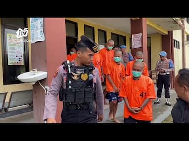 Polres Bojonegoro Ringkus 16 Pengedar Sabu dan Obat-Obatan Berbahaya