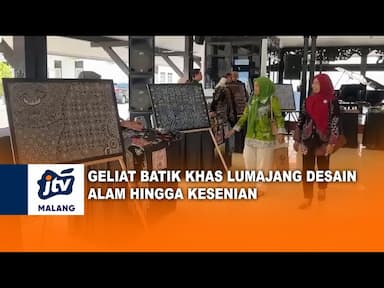 Geliat Batik Lumajang Desain Alam Hingga Kesenian