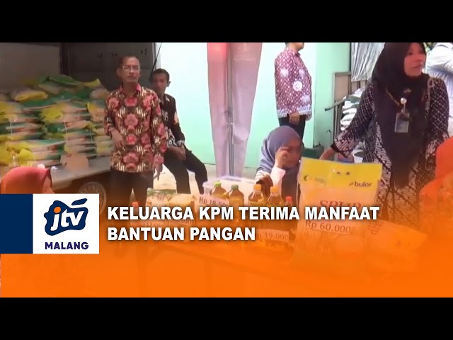 Keluarga KPM Terima Manfaat Bantuan Pangan