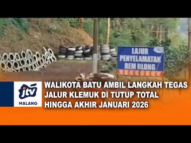 Walikota Batu Ambil Langkah Tegas Jalur Klemuk