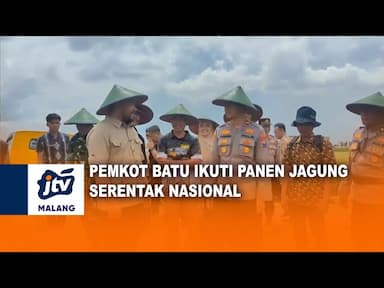 Pemkot Batu Ikuti Panen Jagung Serentak Nasional