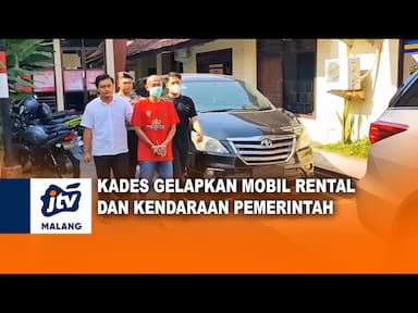 Kades Gelapkan Mobil Rental dan Kendaraan Pemerintah