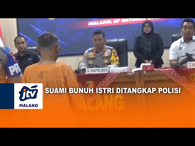 Suami Sadis Bunuh Isteri Ditangkap Polisi