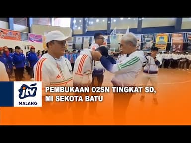 Pembukaan Olimpiade Olahraga Siswa Nasional Se Kota Batu