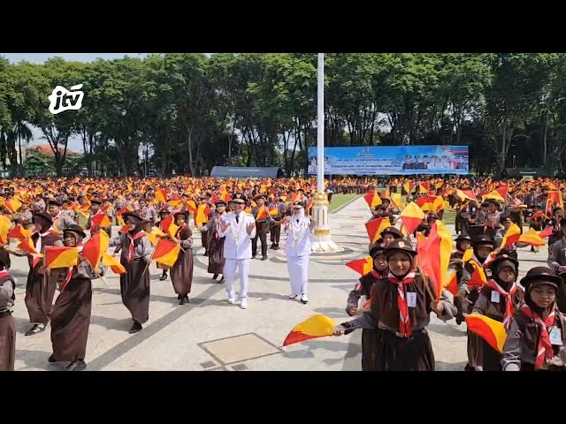 Pertunjukan Kolosal Meriahkan Upacara Hari Jadi Bojonegoro Ke-348