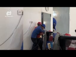 Damkar Bongkar Lemari Besi Kantor Pos Berisi Aset Miliyaran Rupiah