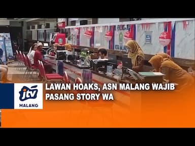 Lawan Hoaks ASN Malang Wajib Pasang Story WA
