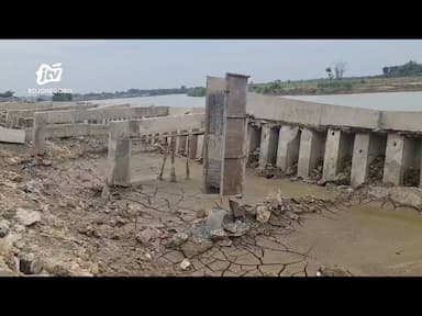 PU SDA Bojonegoro Klarifikasi Ambrolnya Pelindung Tebing Kali Lebak