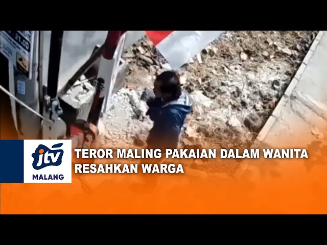 Teror Maling Pakaian Dalam Wanita Resahkan Warga